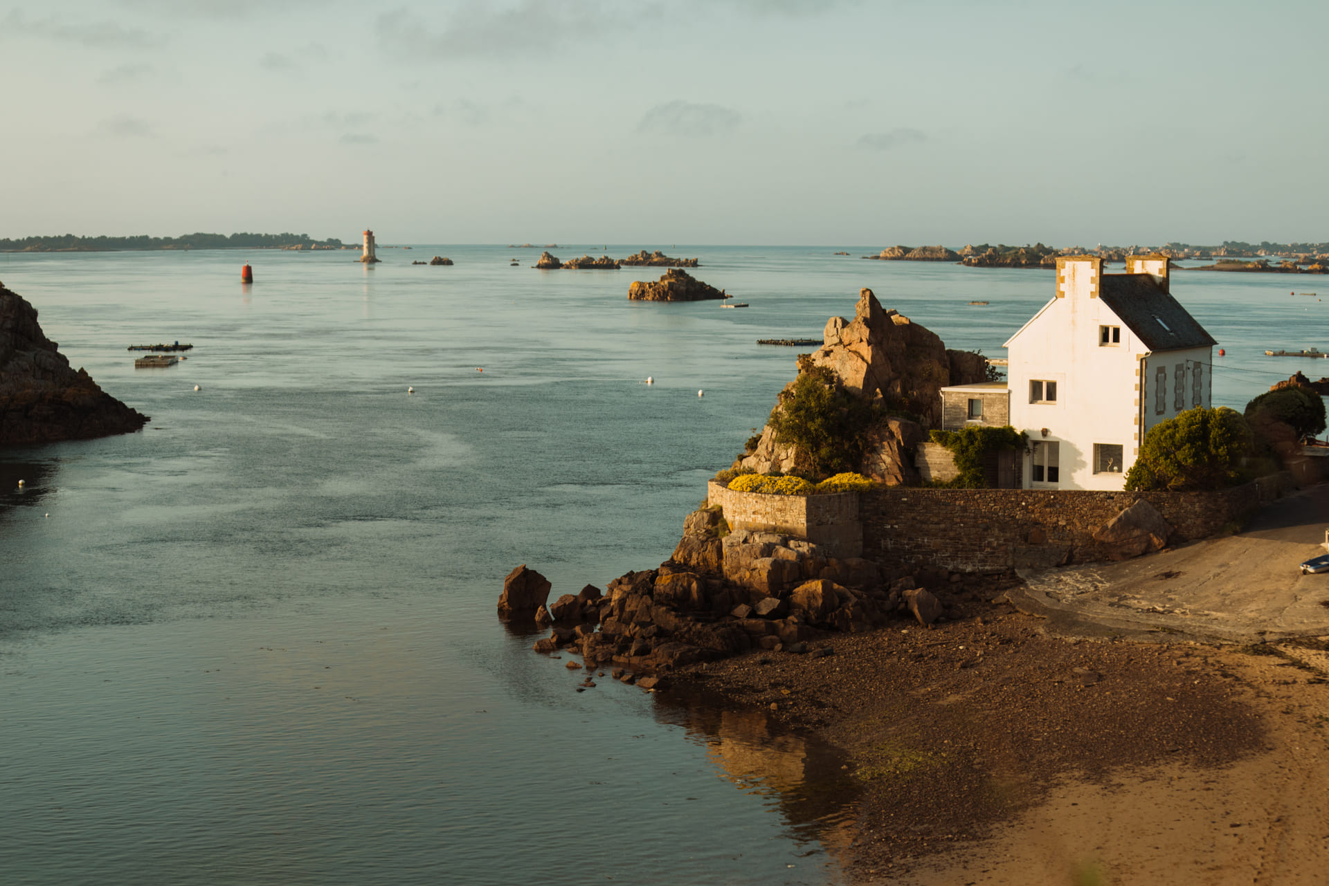 camping proche de la cote de granit rose