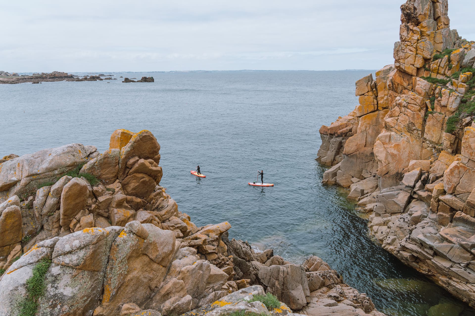 camping proche des falaises de plouha