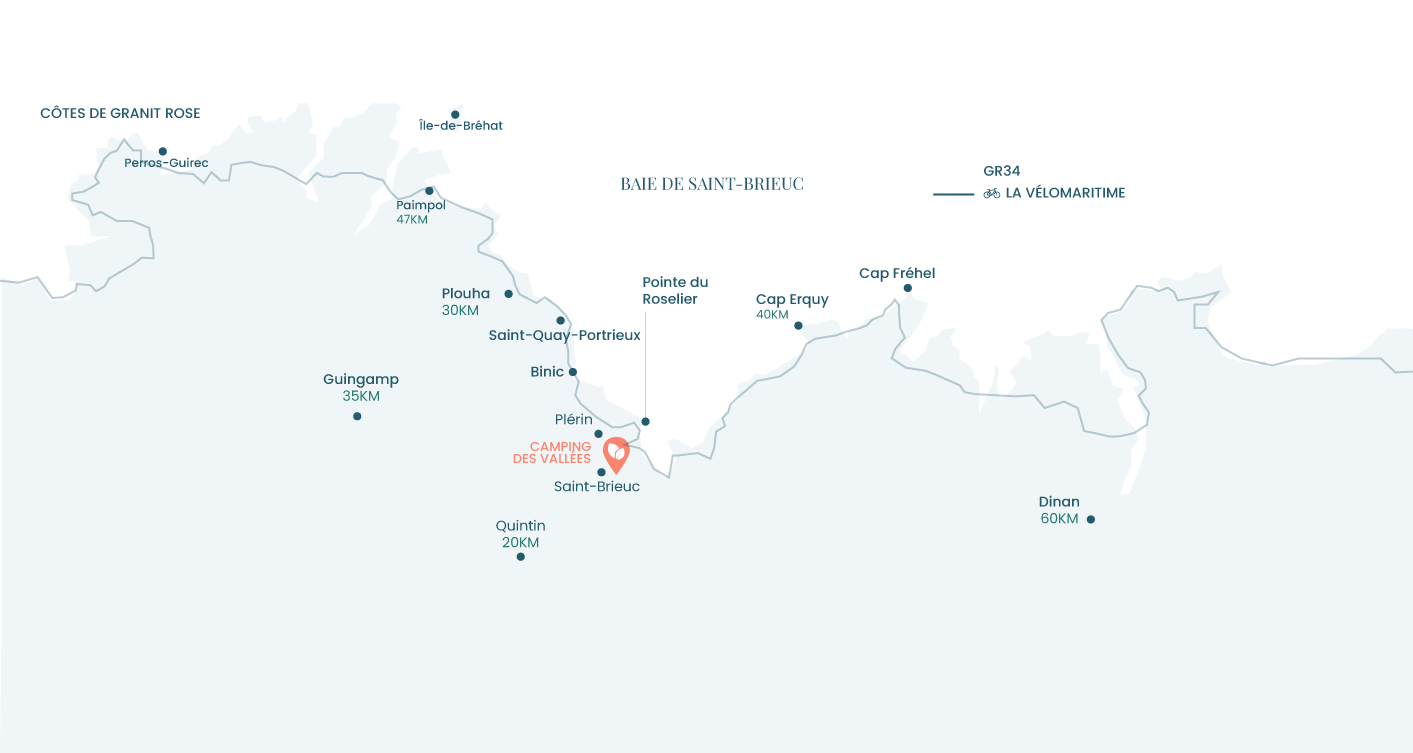 carte camping des vallees