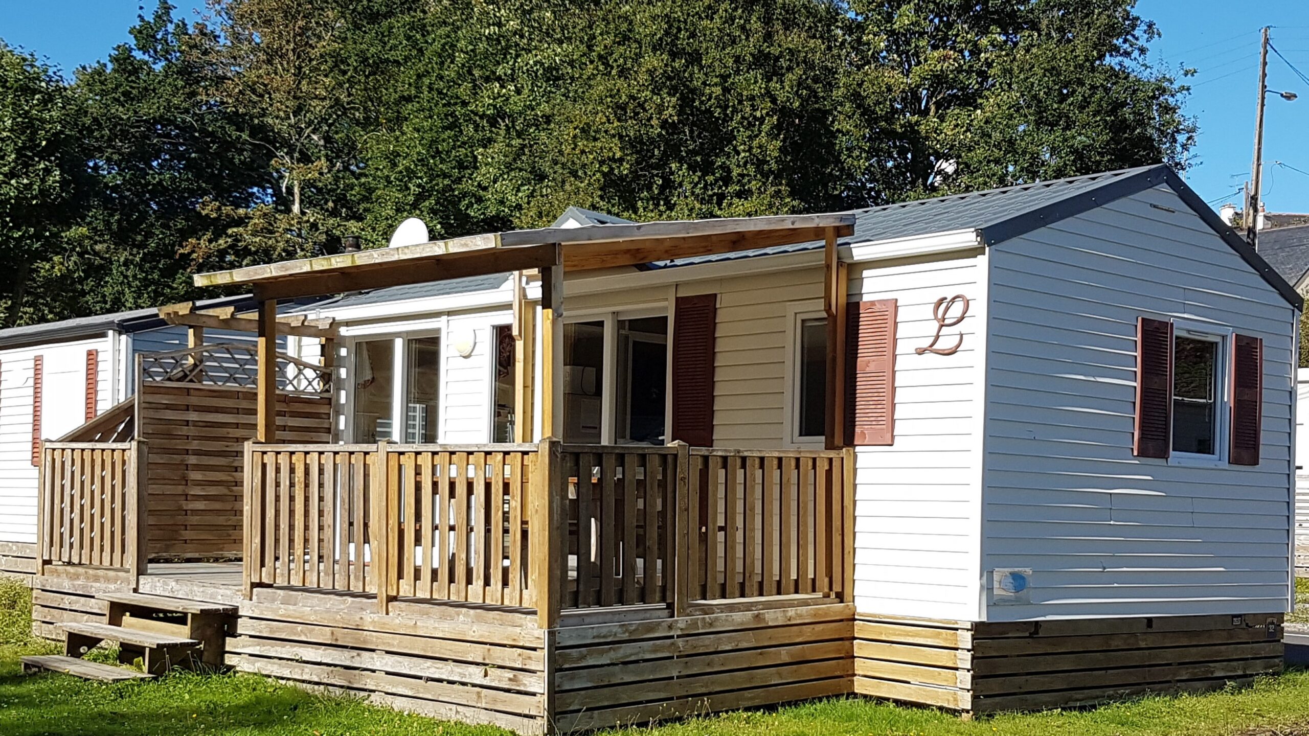 Mobil-home STANDARD avec terrasse couverte