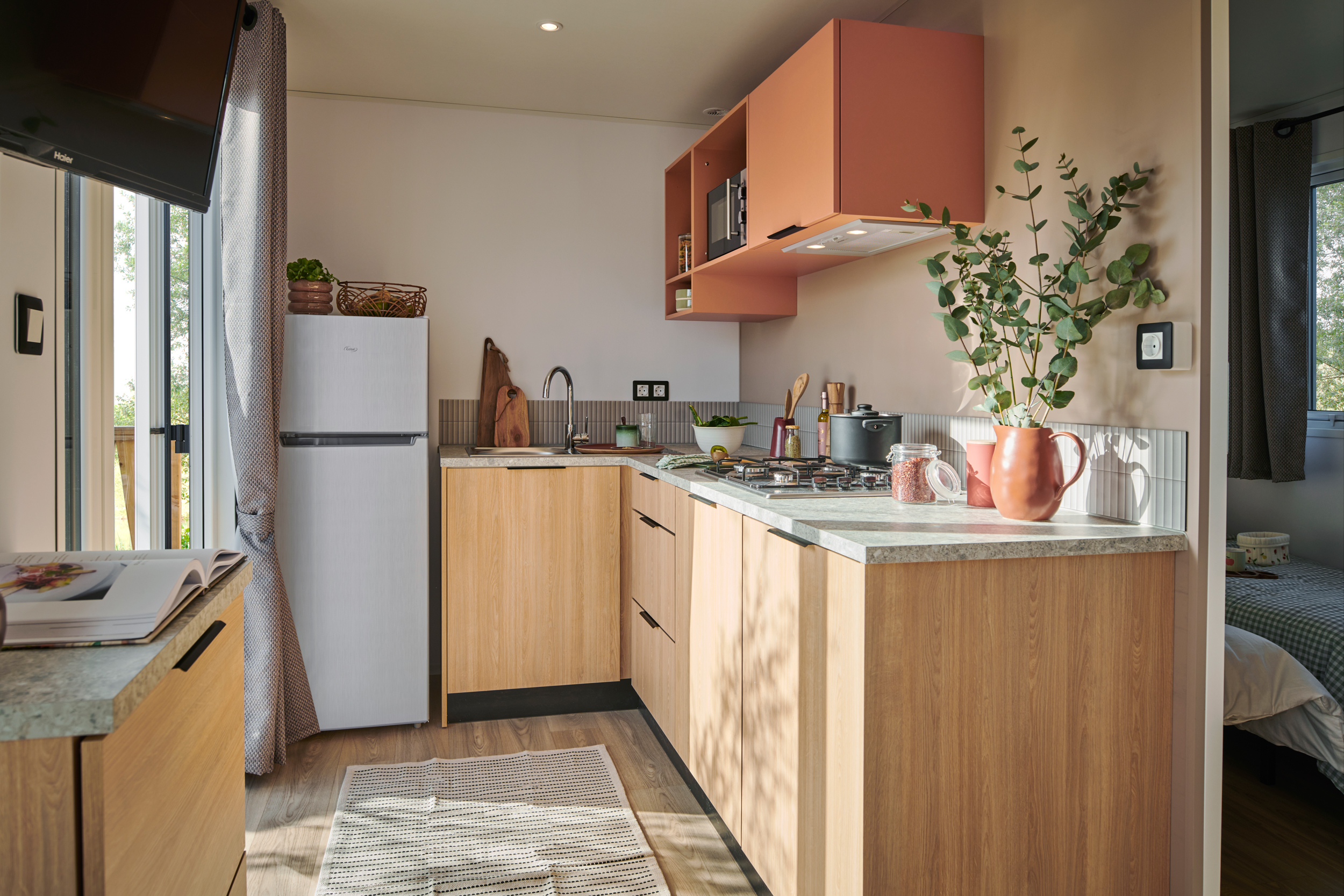 Mobil-home PREMIUM 3 avec terrasse couverte