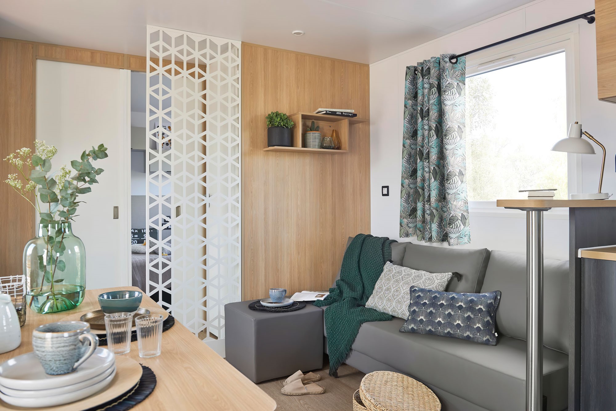 Mobil-home PREMIUM avec terrasse couverte