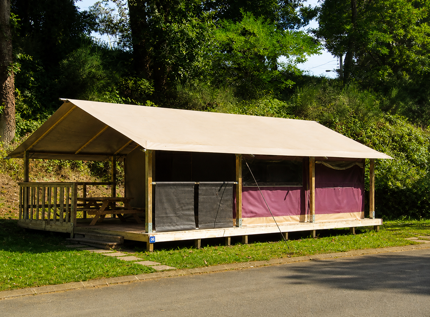 Bungalow Toilé Freeflower - 2 chambres - terrasse couverte - Sanitaire à proximité